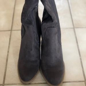 🌟SALE DV Taupe Afton Tall Stacked Heel Boots